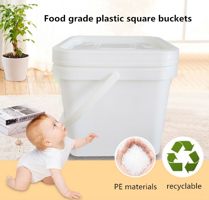 20-litre Square Plastic Buckets