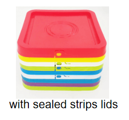 square bucket lid