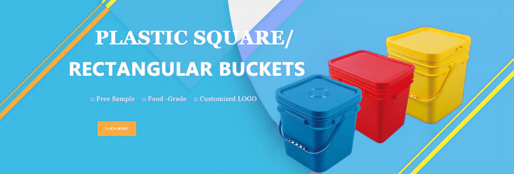 square buckets pails