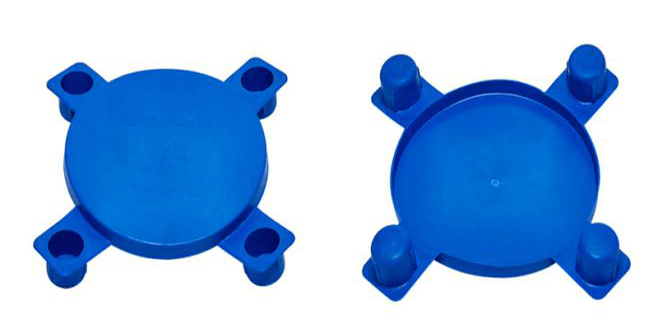 plastic end caps for large diameter pipe