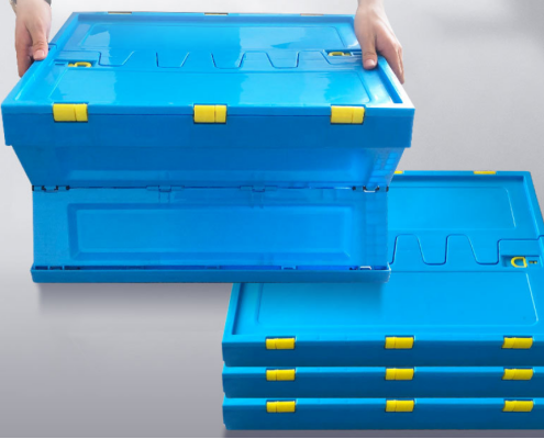 Heavy Duty Folding Crates,plastic folding crate,collapsible boxes