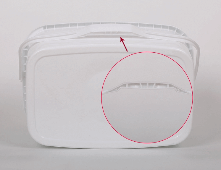 rectangular plastic pails Qiming Packaging Lids Caps Bungs,Cans Pails