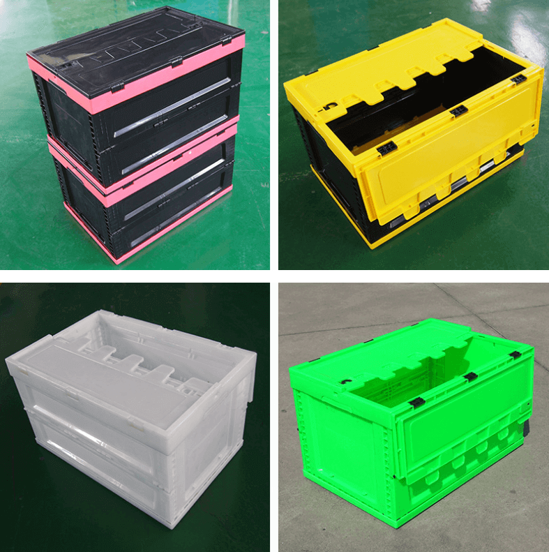 plastic collapsible crates