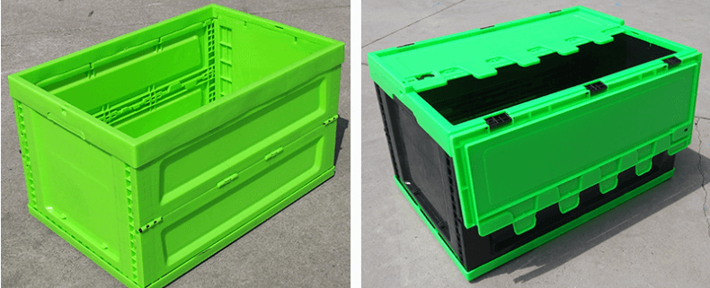 plastic collapsible crates