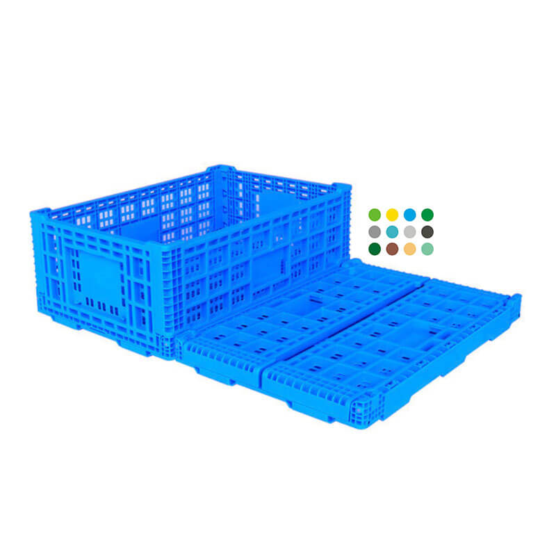 plastic folding crate