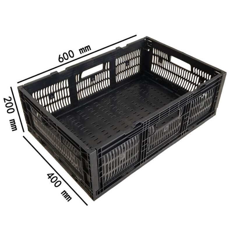 plastic folding crate