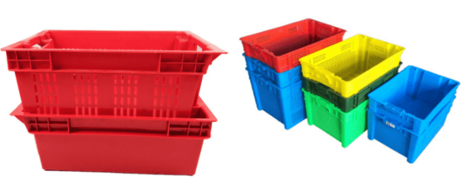 plastic turnover crate