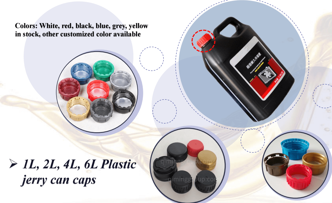 Plastic engine oil bottle tamper evident cap wholesale