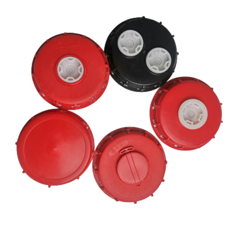 6 Inch 160mm IBC Lids With 2 inch Plugs Vented Caps Closure