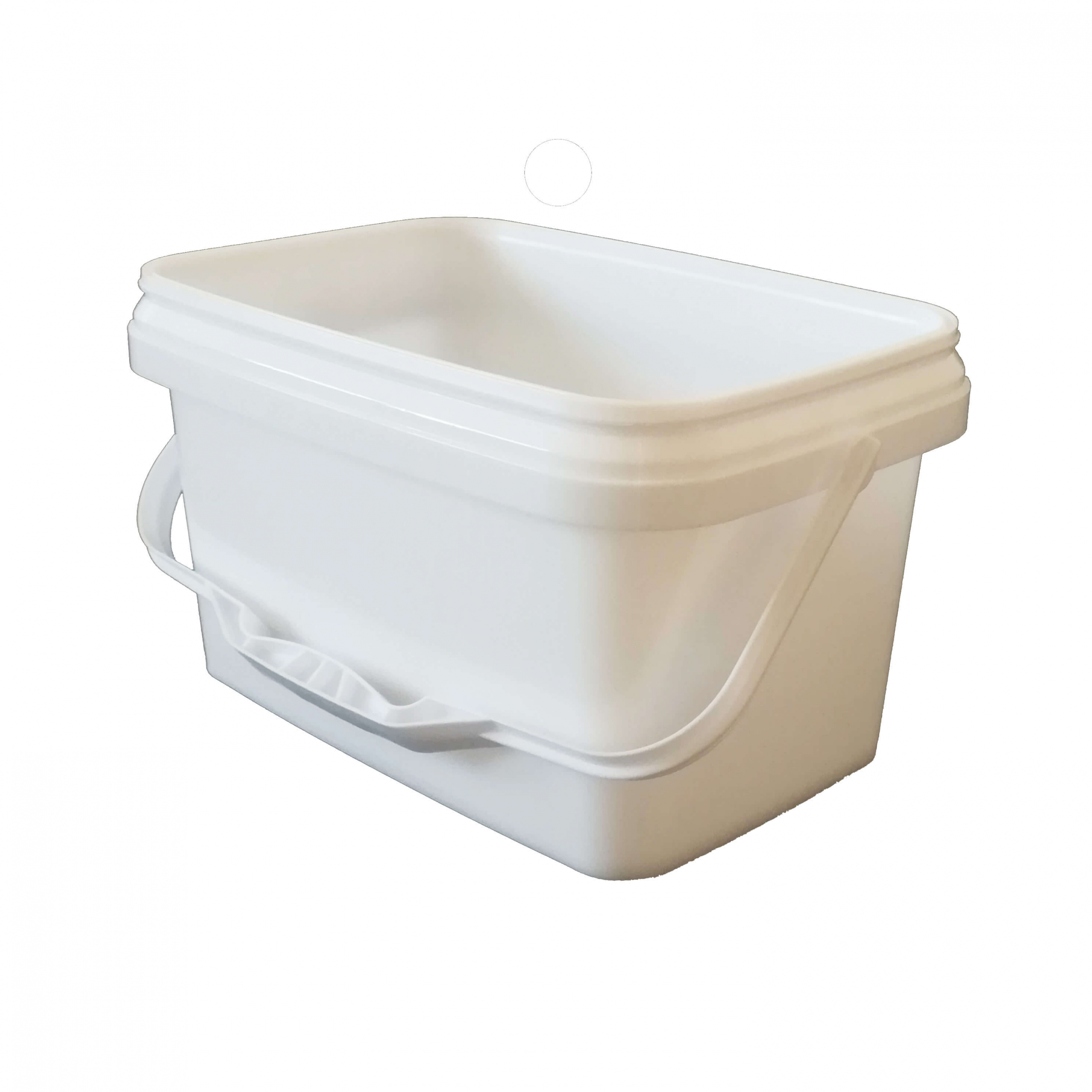 SQUARE PLASTIC BUCKETS WITH LIDS - Qiming Packaging Lids Caps Bungs,Cans  Pails Buckets Baskets Trays