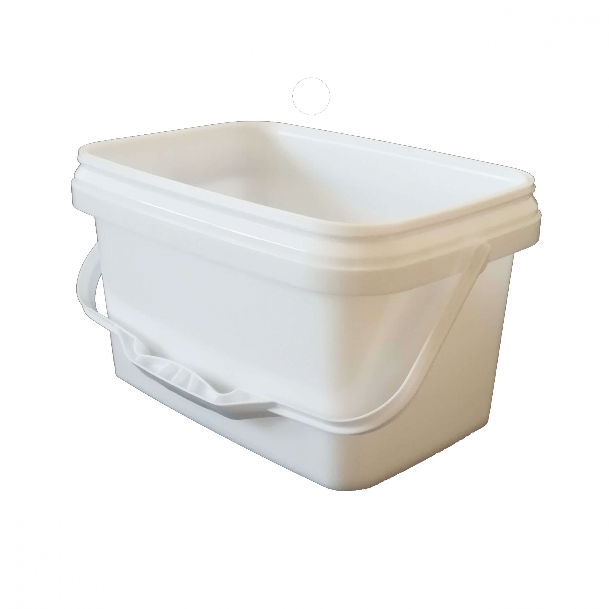 rectangular plastic buckets pet food packaging