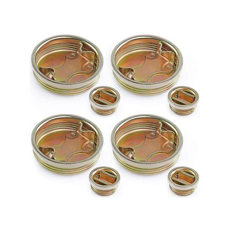 2″ & 3/4″ Set Drum Closures Steel Bung Cap Plug