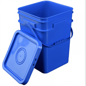 plastic square buckets