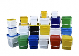 Square Plastic Buckets Pails