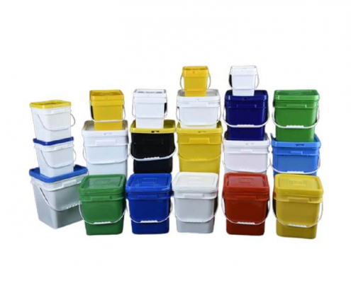 Square Plastic Buckets Pails