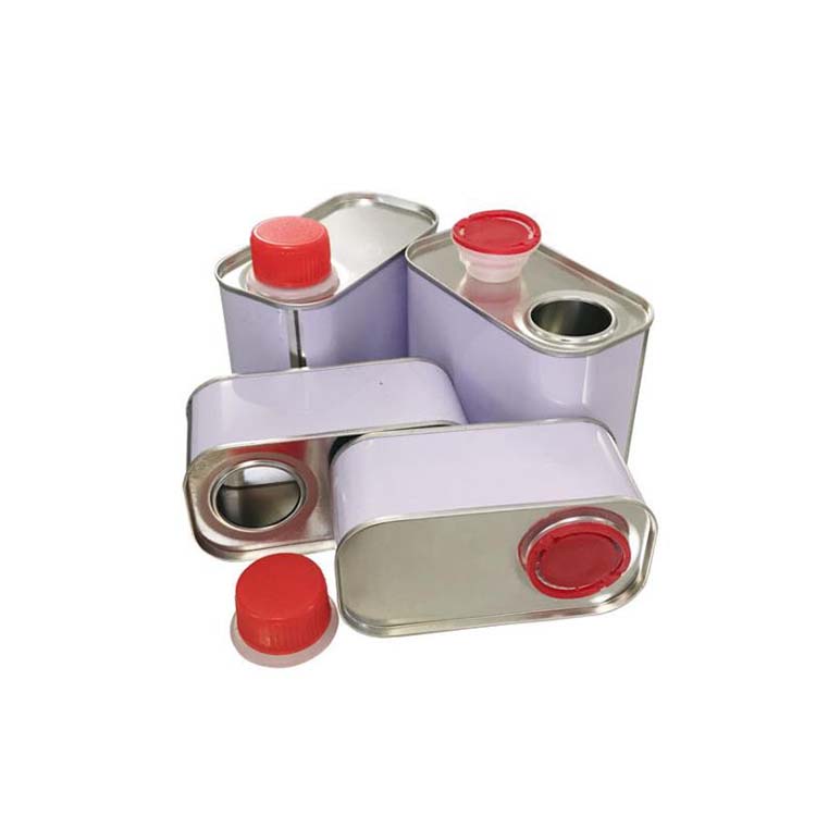 rectangle tin cans for brake fluid