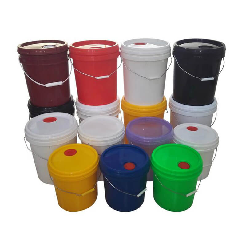 Plastic Round Buckets Pails For Grease