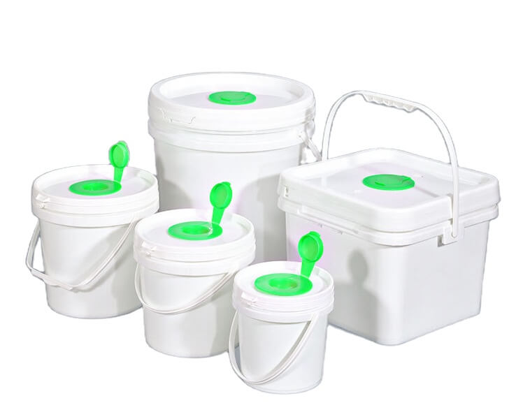 Plastic Gym Wet Wipe Plastic Buckets Manufacturer Wholesale With Lids For SaleHot sale products
