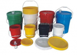 Plastic Round Buckets Pails For Grease