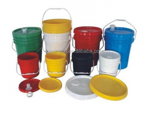 Plastic Round Buckets Pails For Grease