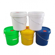 Plastic Round Buckets Pails For Fine Chemicals