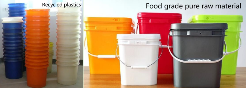 Wholesale Square Plastic Pails Buckets - Qiming Packaging Lids Caps  Bungs,Cans Pails Buckets Baskets Trays