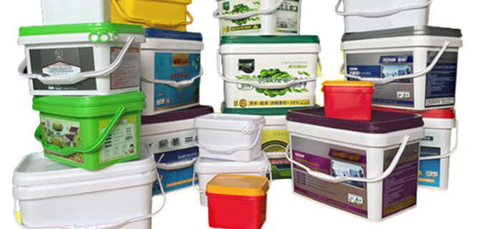qiming packaging rectangle buckets