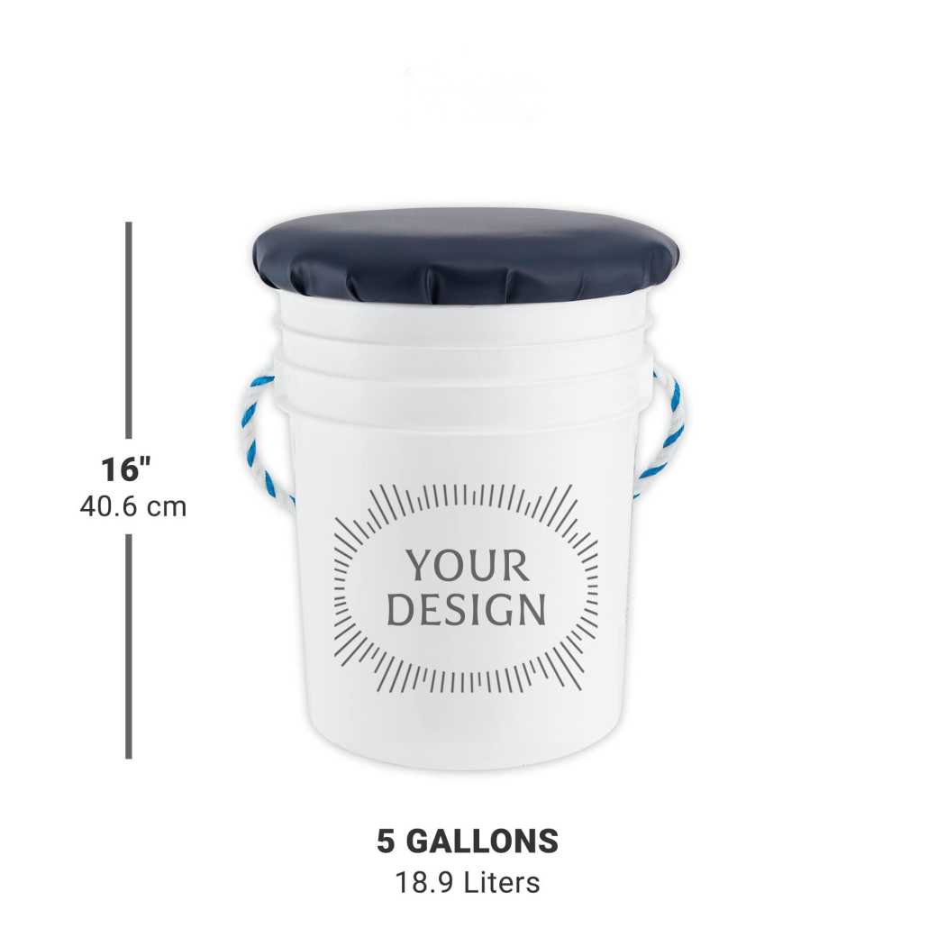 Adult Youth Fishing Pail Plastic Bucket