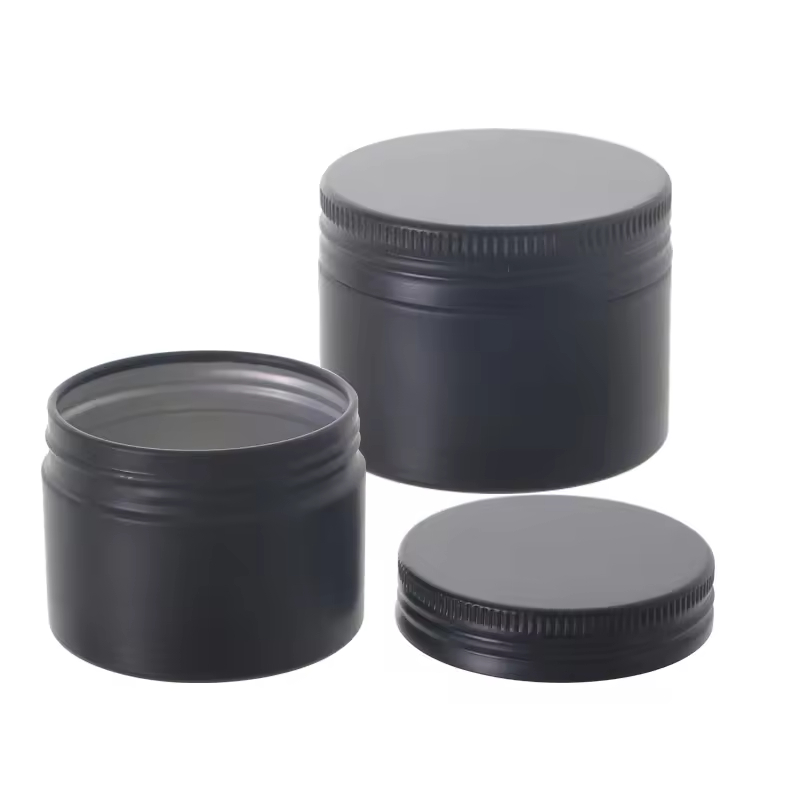 Empty Aluminum Tin Cans 10g 30g 50g 60g 100g 80g 120g 150g 250g 1oz 2oz 4oz Matte Black