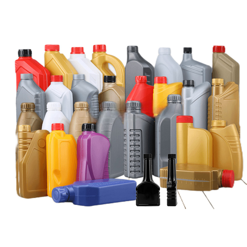 Empty Engine Oil Bottles Plastic Jerry Cans