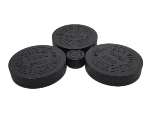Children Proof Cap Safety Plastic Screw Caps for Bottle - Child Proof Cap and Plastic Screw CRC Cap