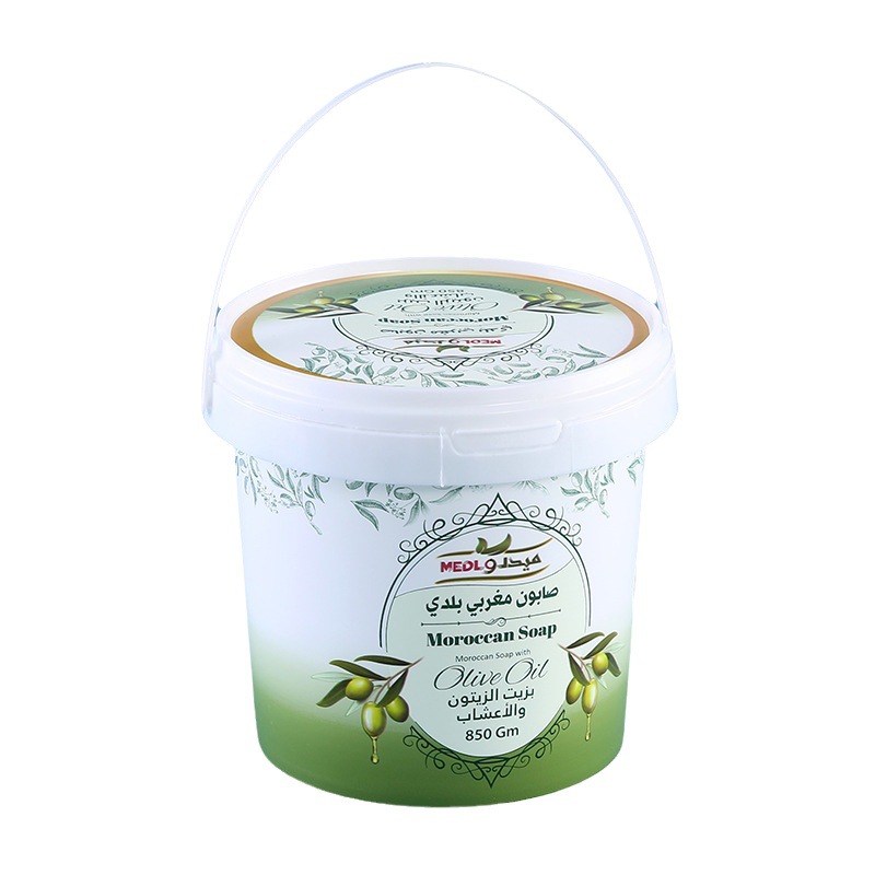 IML Printing small round plastic buckets