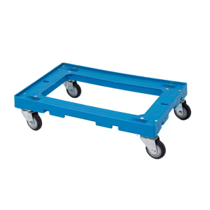 Plastic Platform Trolley 4 wheels for tray